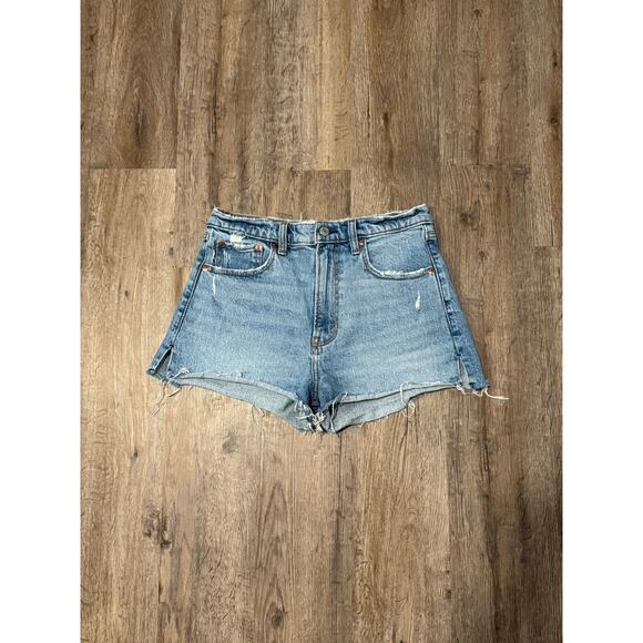 Abercrombie & Fitch Women’s High Rise Mom Short Size 27 - Picture 1 of 8